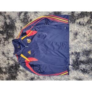2009-2010 Adidas Spain FEF Royal Spanish Football Federation Away Track Jacket M